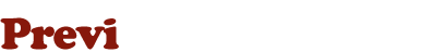 Previに必要なものは2つ